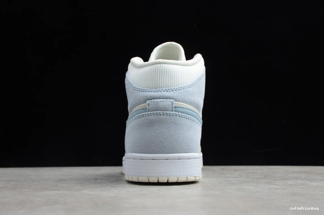 DA4666-100 Jordan Mid Air 1 Blue Mixed Textures 1026